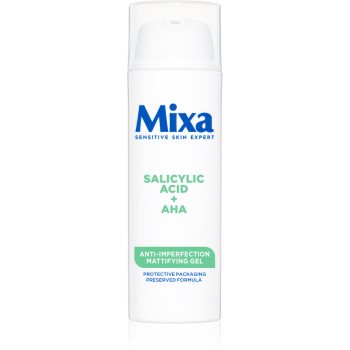 Mixa Anti-Imperfection Mattifying Gel gel crema matifianta impotriva imperfectiunilor pielii - imagine 2